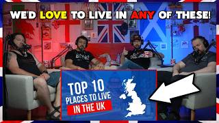 Celebrity Americans React To "Top 10 Best Places To Live In The UK" | BEAUTIFUL! Profile