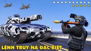 GTA 5 Đột Nhập Vào KHU QUÂN SỰ Trộm SIÊU CHIẾN TĂNG Thanh Niên Bị Truy Nã Đặc Biệt Toàn Thành Phố !