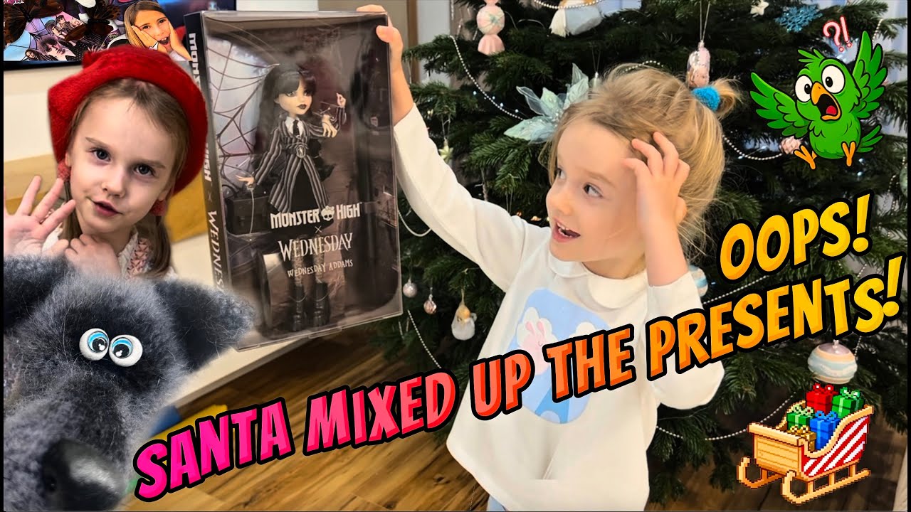 Santa Mixed Up the Gifts! 🎅 Teresa helps Wednesday, Cinderella & more! 🎁✨
