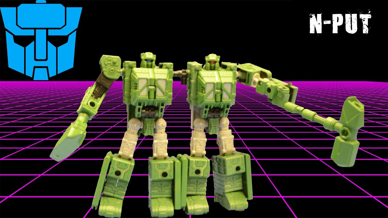 War for Cybertron Rack N Ruin. Custom figure showcase YouTube