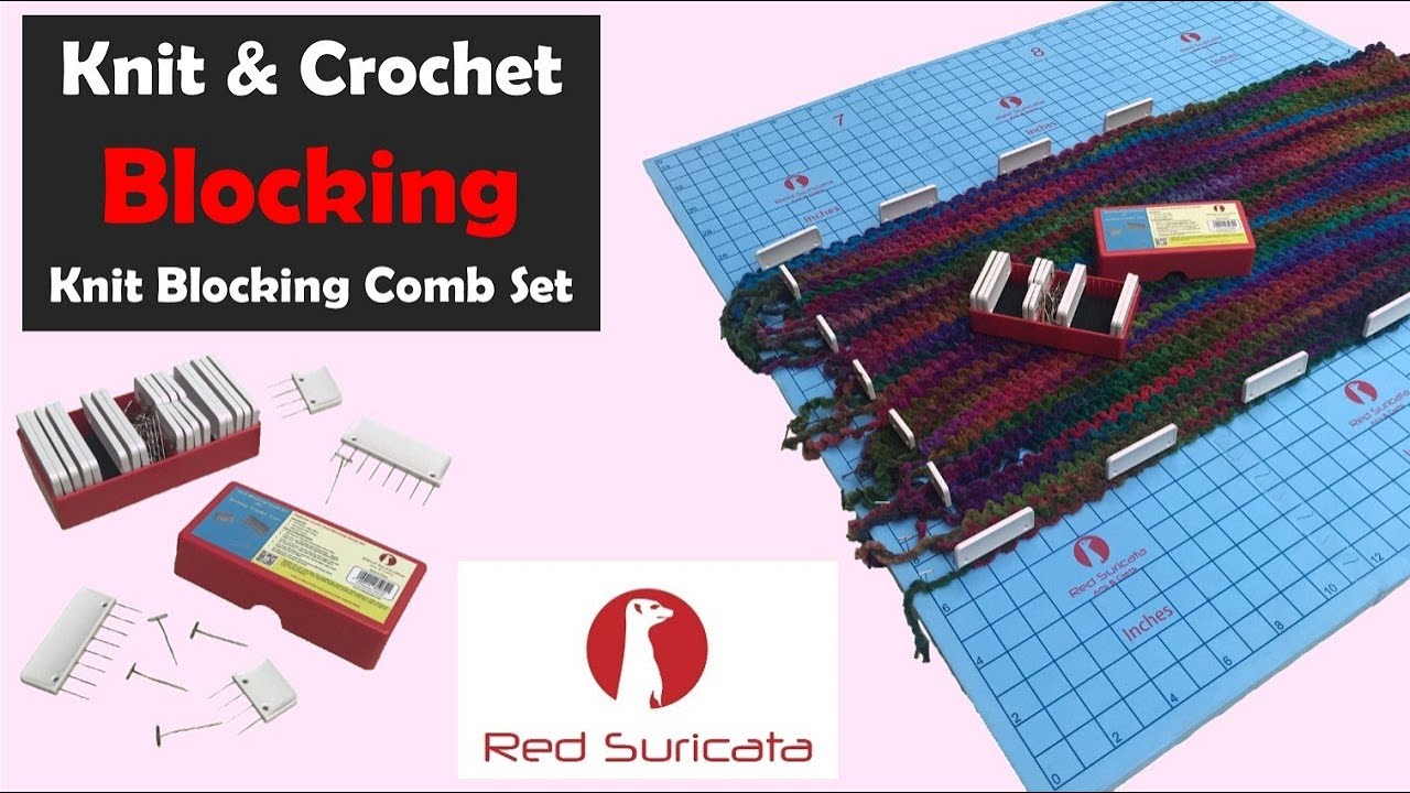 KnitIQ Double-Sided Blocking Boards with Inch & Centimetre Grids