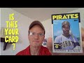 1986 Barry Bonds Contest Winner