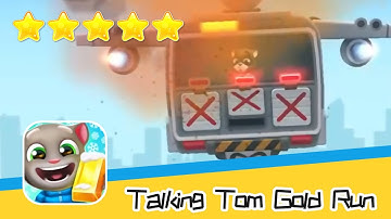 Talking Tom Gold Run DAY#111 Walkthrough The best cat runner game! Recommend index five stars