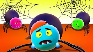 five funny spiders crawling on the web and more kids songs by all babies channel