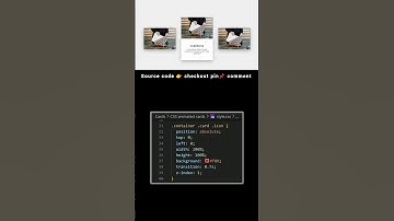 animated card #coding #trending #python  #portfolio #ai #css #fyp #viral #youtubeshorts #html #ml