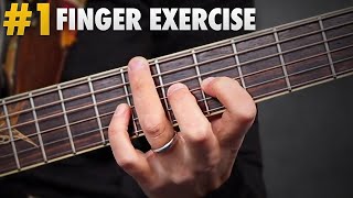 Get FASTER Fingers In 1 WEEK  #1 Finger Exercise for Guitar