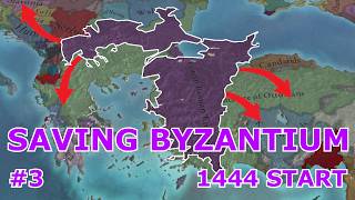 Saving Byzantium Ep. 3 — Europa Universalis V | 1444 Start Date Mod