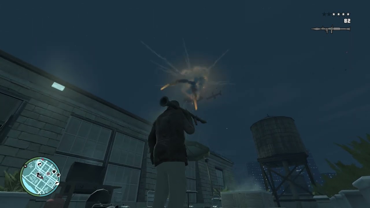 Grand Theft Auto 4 6 Stars Wanted Level YouTube 