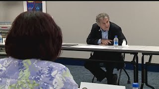 Ohio Senator Sherrod Brown discusses child mental health at Akron Children's Hospital