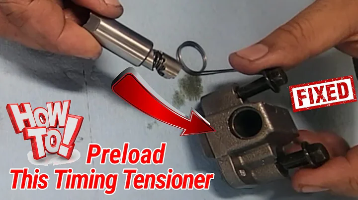 Reset Hydraulic Timing Tensioner - [Chevy Traverse, Malibu, Gmc Acadia, Cadillac Srx]  #mechanic