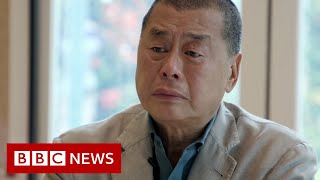 Hong Kong billionaire's last interview as a free man - BBC News