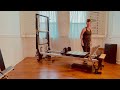 Reformer stretch 30 minute full class.beginner friendly