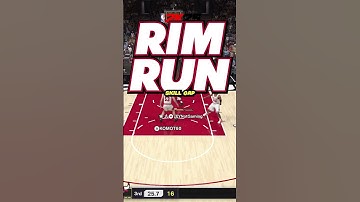 HOW TO RIM RUN #nba2k #shorts