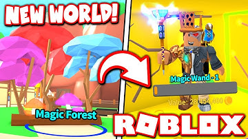 *NEW* MAGIC FOREST WORLD in MINING SIMULATOR UPDATE!! (Roblox)