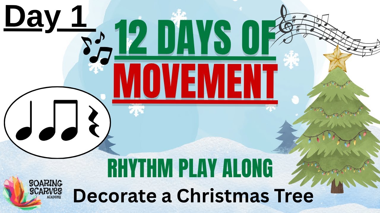 Nutcracker Rhythm Play-Along for Elementary Music –Ta/Titi/ Rest Practice (K–5) Level 1