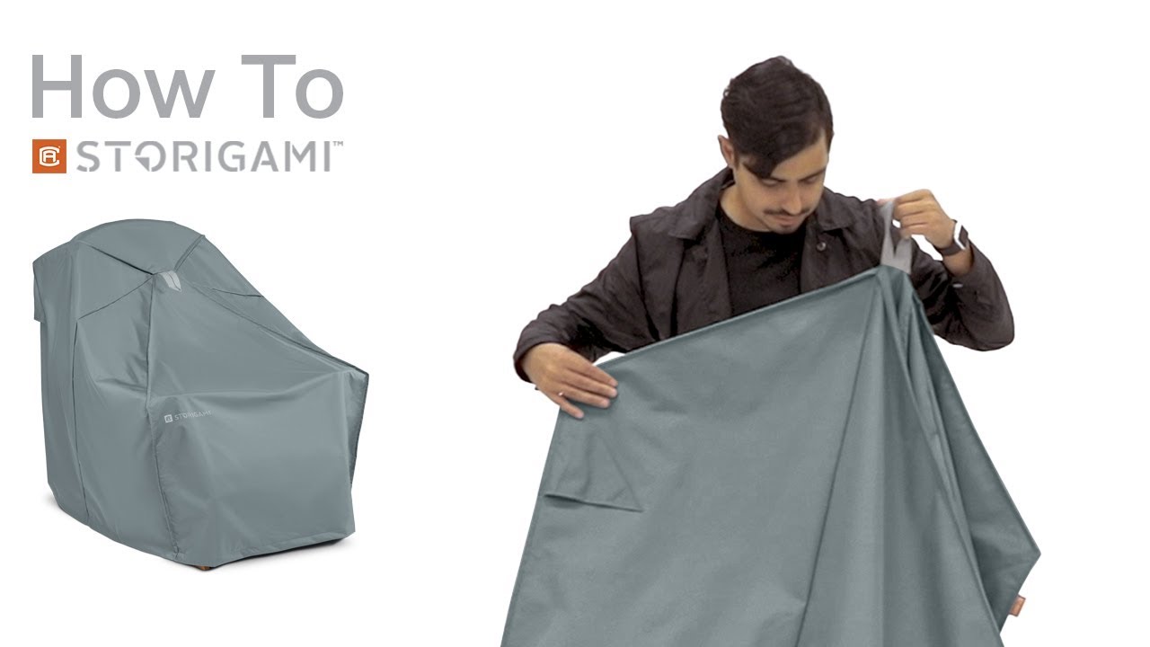 How to Fold Storigami Easy Fold Adirondack Chair Cover YouTube