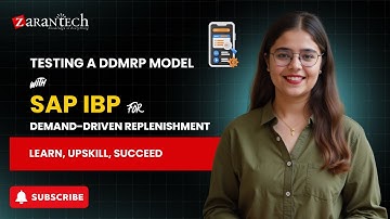 Testing a DDMRP Model with SAP IBP for Demand-Driven Replenishment | ZaranTech