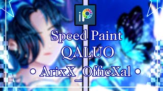 Speed Paint 💞 #fanartforqaluo (For @qaluo ) ||REMAKE|| Join Contest! • ArixX_OfficXal •