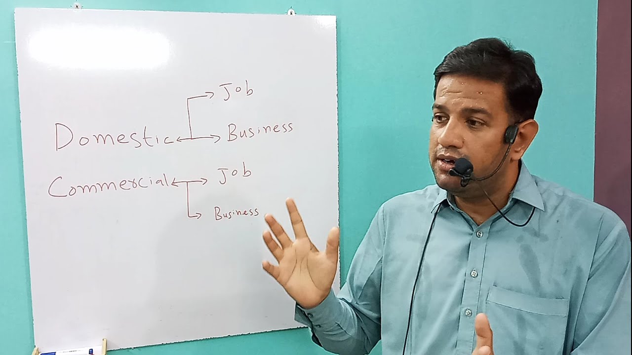 Domestic and Commercial Job and Business by Arsalan Wahid Qureshi