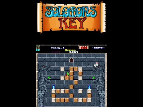 MiSTer (FPGA): Solomon's Key Arcade Ported by MrX_8b - YouTube