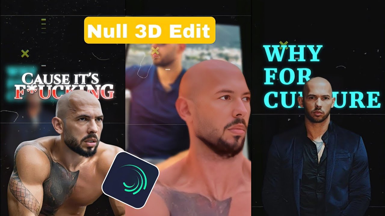 3D Short Video Editing Using Alight Motion NULL Object - YouTube