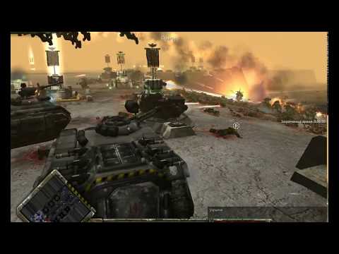 Видео: Warhammer 40 000 UA mod Бои с подписчиками =28=  Бронетанковый кулак