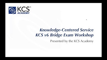 KCS v5 to v6 Study Session