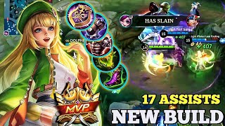 17 ASSISTS WITH NO MM!! TRY THIS BUILD IF THE MATCH TAKE TOO LONG | FLORYN BEST BUILD 2024 - MLBB