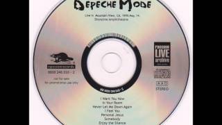 DEPECHE MODE   Live in Mountain View CA, USA  1994 May, 14.  Shoreline Amphitheatre