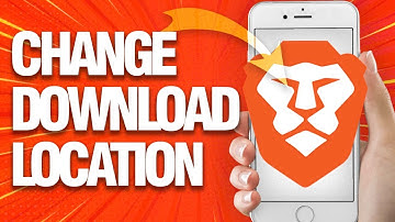 How To Change And Edit Download Location Option  On Brave Browser (Mobile)