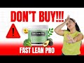 FAST LEAN PRO - Fast Lean Pro Review ((❌Watch Out❌)) Fast Lean Pro Reviews - Weight Loss Supplement