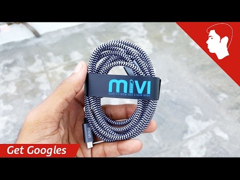 Mivi 6ft long Nylon Braided Micro USB Cable (2.4A ) Review