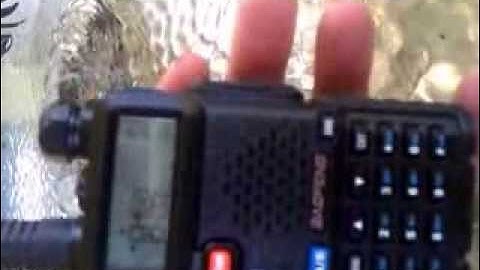 baofeng uv-5r sound problem