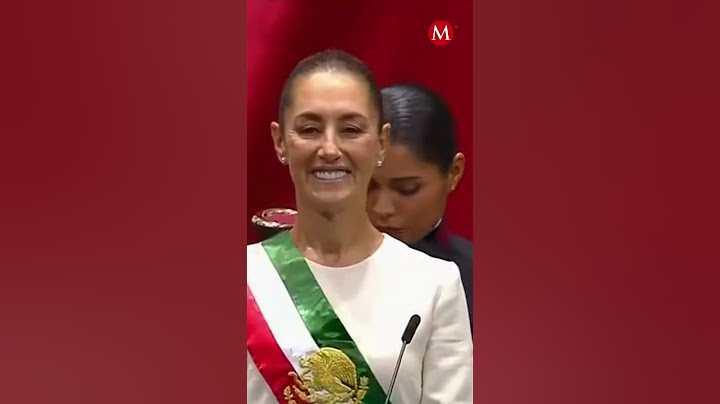 Sheinbaum recibe la banda presidencial #milenioshorts