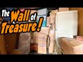 VERITABLE WALL of TREASURES in the $1,661 locker I bought at the abandoned storage auction!