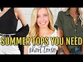 9 summer tops you need for your short torso body type lengthen your torso with just your shirt