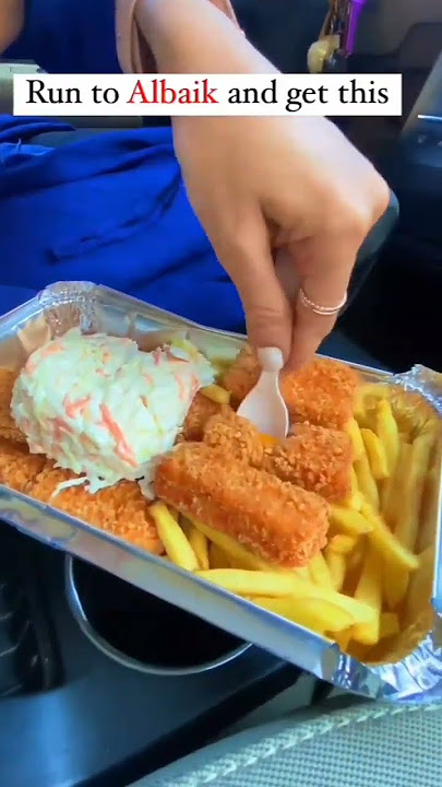 Albaik Nuggets ASMR #asmr #albaik #shorts #trending #viral #nuggets #chicken #asmrsounds