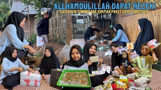 KEHIDUPAN DIDESA | LAGI BIKIN CIWANG ALLHAMDULILLAH DAPAT REZEKI KEDATANGAN PAKET DARI SUBSCRIBER