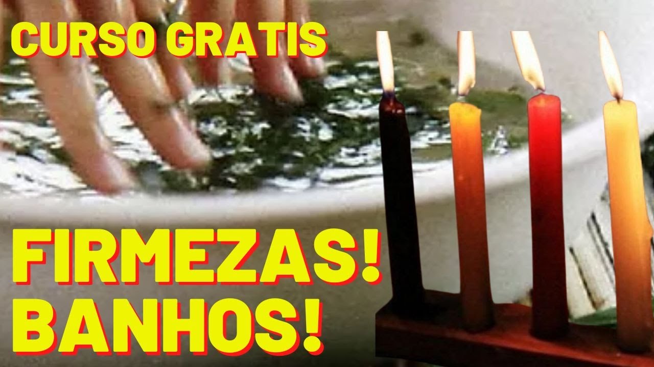 CURSO GRATIS! UMBANDA PARA INICIANTES! Firmezas e Banhos! YouTube CURSO GRATIS! UMBANDA PARA INICIANTES! Firmezas e Banhos! YouTube