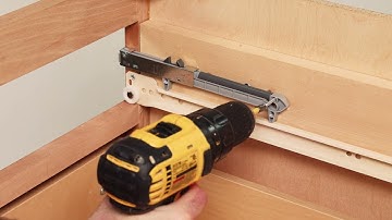How to Install: Rok Hardware Soft Close Cabinet Drawer Damper