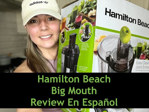 Hamilton Beach BIG MOUTH Juice EXTRACTOR REVIEW | EN ESPAÑOL