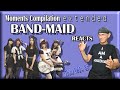 BAND-MAID moments compilation ｅｘｔｅｎｄｅｄ (Reaction)