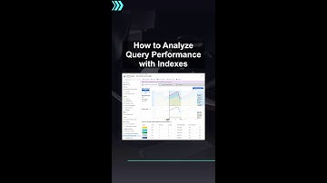 How to Analyze Query Performance with Indexes #ai #artificialintelligence #machinelearning #aiagent