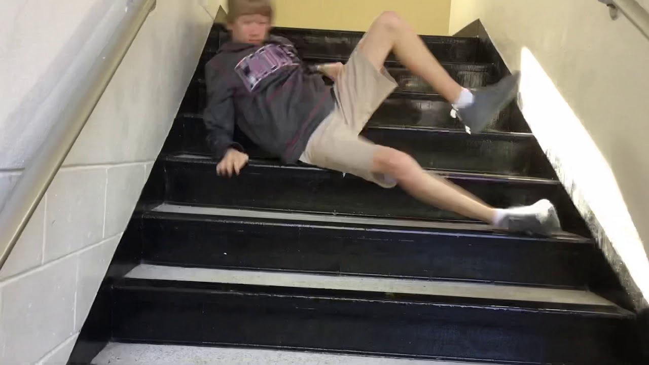 Falling Down Stairs - YouTube