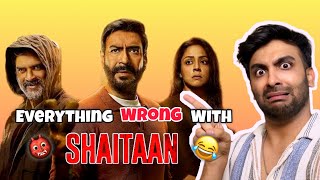 Every FUNNY Mistake In SHAITAAN 👹🤦🏻‍♂️😂 Horror Movie Review | 2024 Bollywood Movies |sarorahere