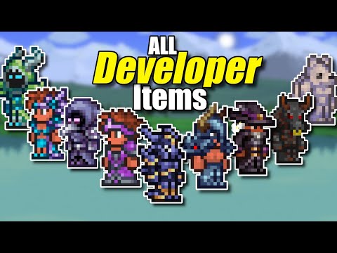 ALL of the Terraria Developer Items!