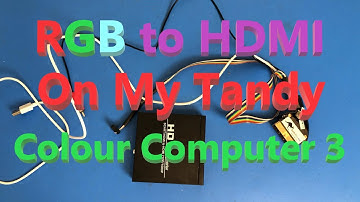 Switch-A-Roo Cable for my Tandy Colour Computer 3