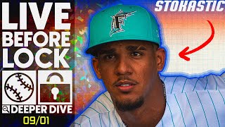 MLB DFS Picks Today 9\/1\/23: DraftKings \& FanDuel Baseball Lineups | Deeper Dive \& Live Before Lock