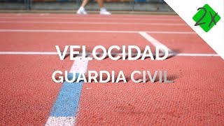 Prueba de velocidad (50 metros) - Guardia Civil 2018 [Hombres y mujeres]