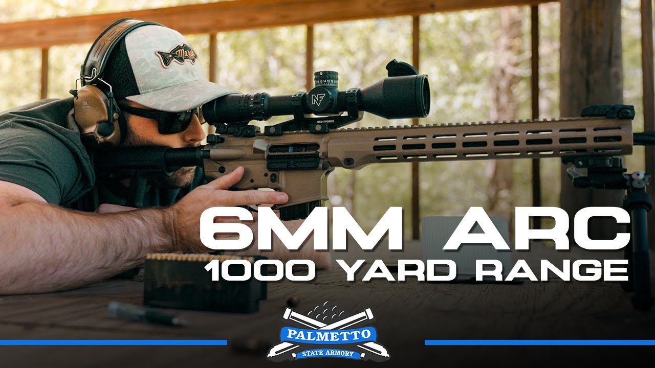 Оправдывает ли 6-мм ARC все ожидания? — Maxim MD15 на 1000 ярдов | Palmetto State Armory